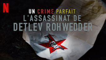 Un crime parfait : L'assassinat de Detlev Rohwedder (2020)